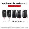 CNXU7 Suitable for Toyota RAV4 key case 2024 Fashion Plus urban edition men's folding car bag metal shell buckle