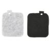 6pcs Air Filter Grey Replacement Round Vacuum Parts
