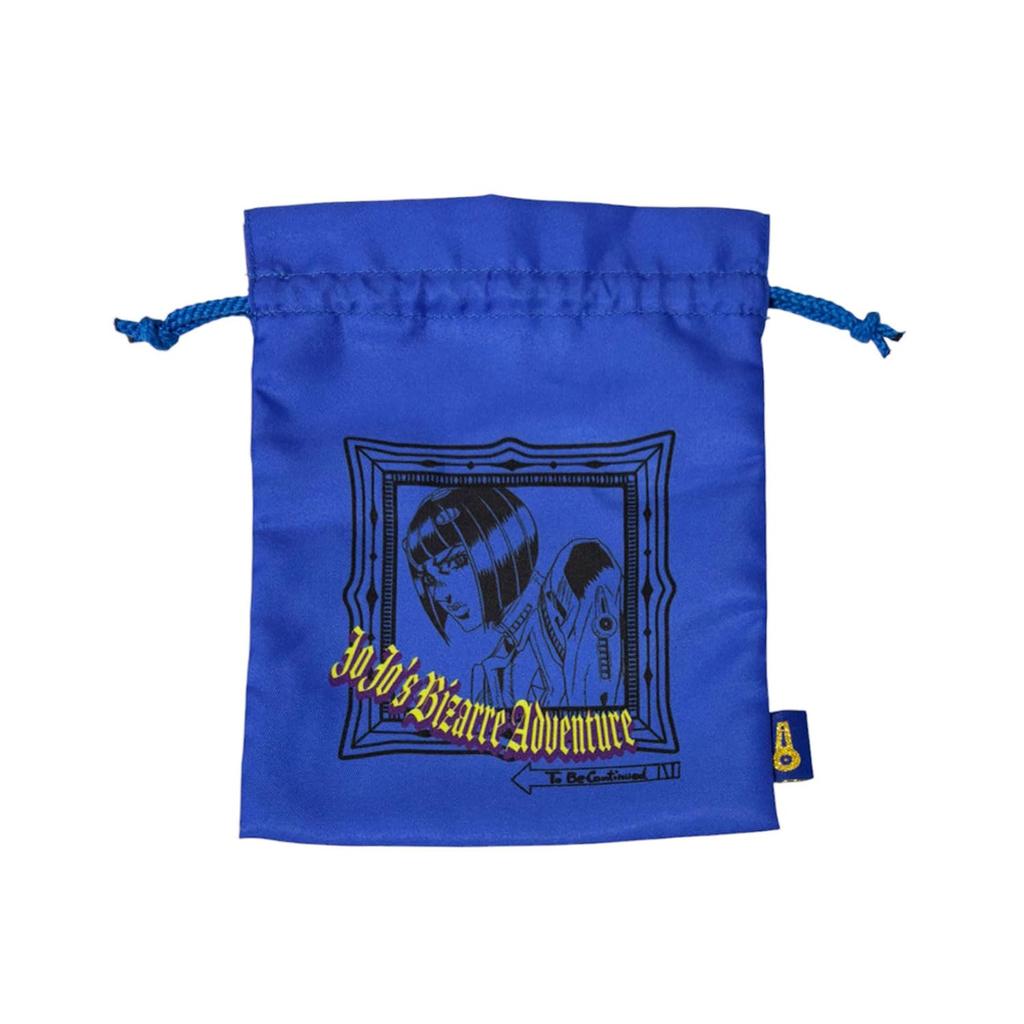 Small Planet Bizarre Golden Wind Travel Drawstring Bag Bucciarati Abbacchio JoJo's Adventure &