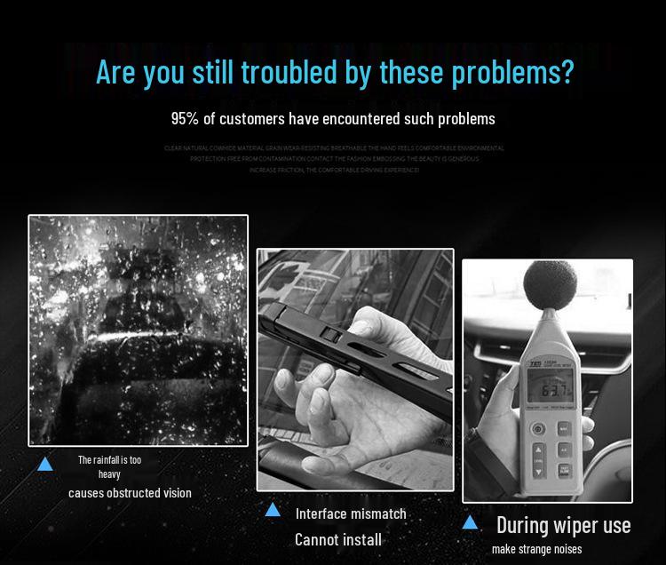 Volvo RHD XC60/XC90/V40/V60/S40 Front Boneless Wiper Blade