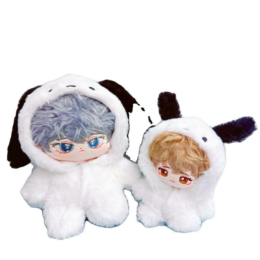 Fur Clothes Rompers Fashion Mini Cute Jumpsuit  10/20cm Doll Clothes/Cotton Stuffed Dolls