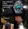 Xiaomi Mijia Smart Watch Outdoor Sports Compass Flashlight Watch Bluetooth Call Heart Rate Monitoring Waterproof Watches for Men