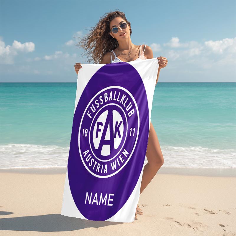 Personalized Chelsea FC Crest Beach Towel Microfiber Beach Towel Thin Absorbent for Beach Swimming Yoga Bath Sports. 0910180
