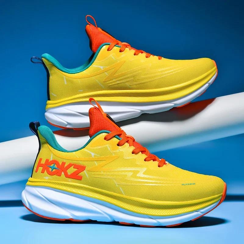 

Men Summer Outdoor Sports Sneakers Mesh Breathable NonSlip Luxury Running Shoes Cushioning Trainer Race Jogging Non Slip Couple Off Road 36