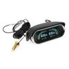 Water Temp Meter Voltage 2in1 0-120℃ Temperature Gauge LCD Indicator with Water Temp Sensor 10mm For Boat Car Motorcycle