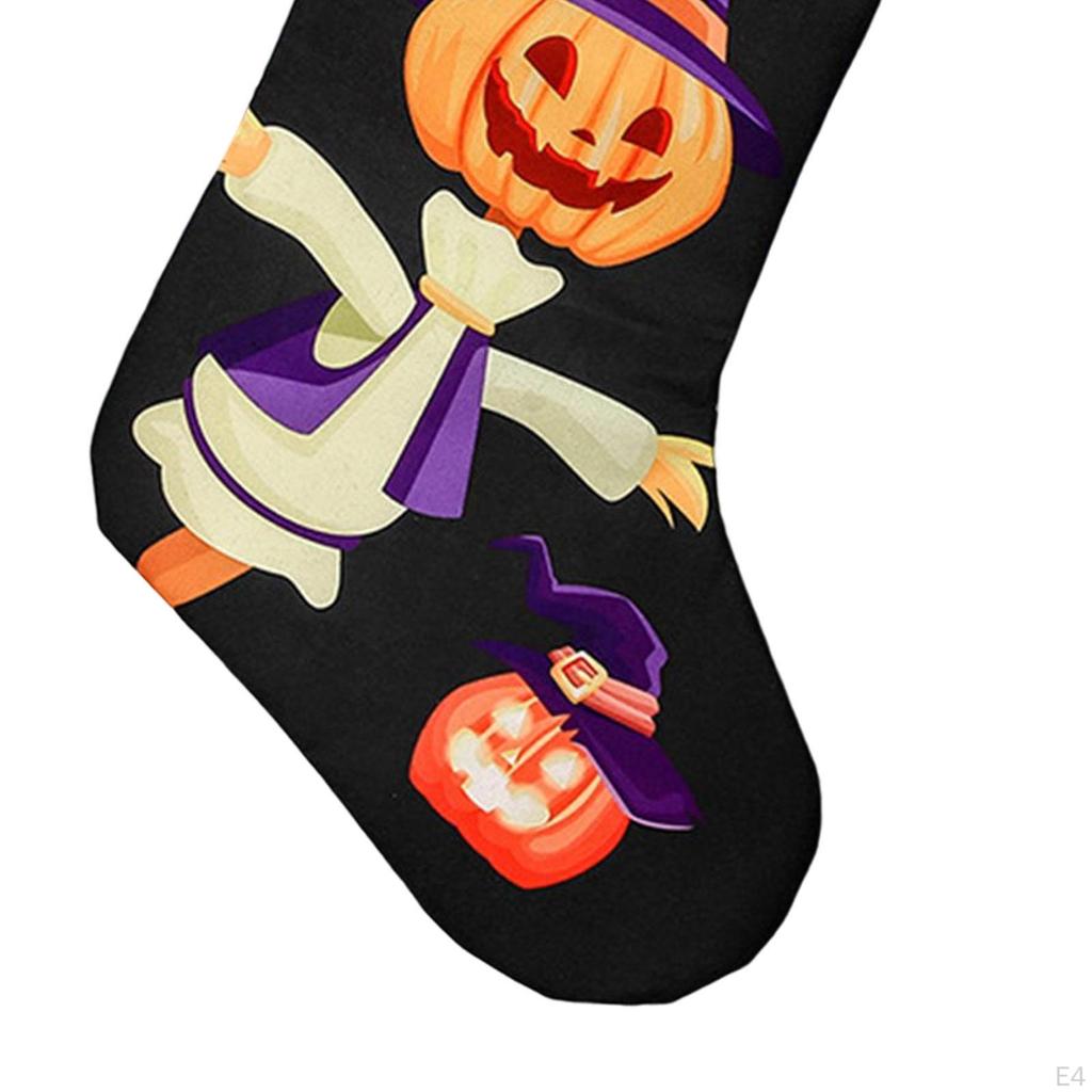 Creative Halloween Socks, Bag Pendant Lightweight Stockings for Gift Party Boys Girls