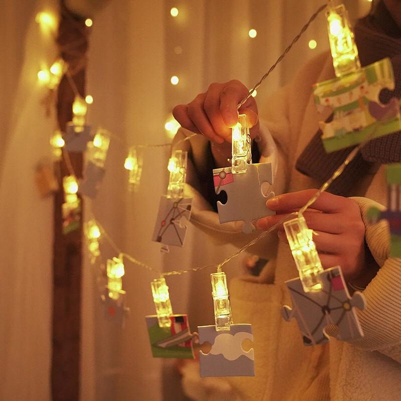 OEING Photo Clip String Lights