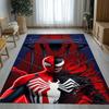 Marvel Avengers Spider Man Cartone Animato Tappeto Area Antiscivolo per Soggiorno Tappeto Morbido per Camera da Letto Stanza dei Giochi dei Bambini Divano, Zerbino Decorazione per la Casa