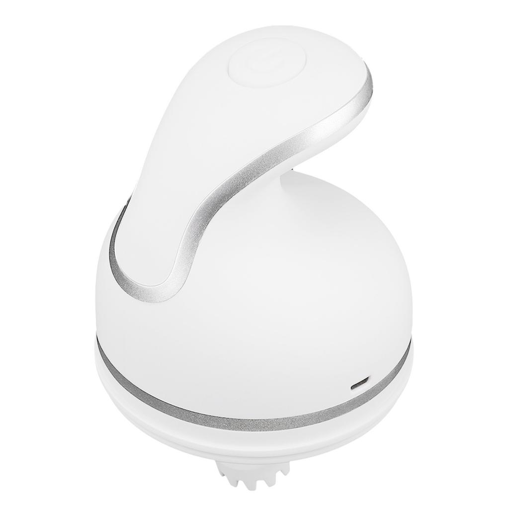 Pet Intelligent USB Charging 3D Head Massaging Cats Automatic Massager (white)