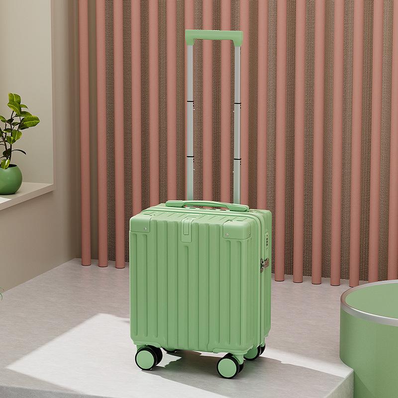 Spring Airlines Women's 14-inch Carry-on Trolley with Combination Lock