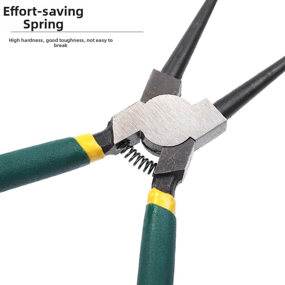 Heavy Duty Snap Ring Pliers Straight/bent Retaining Ring Puller Hand Tools Circlip Pliers Install