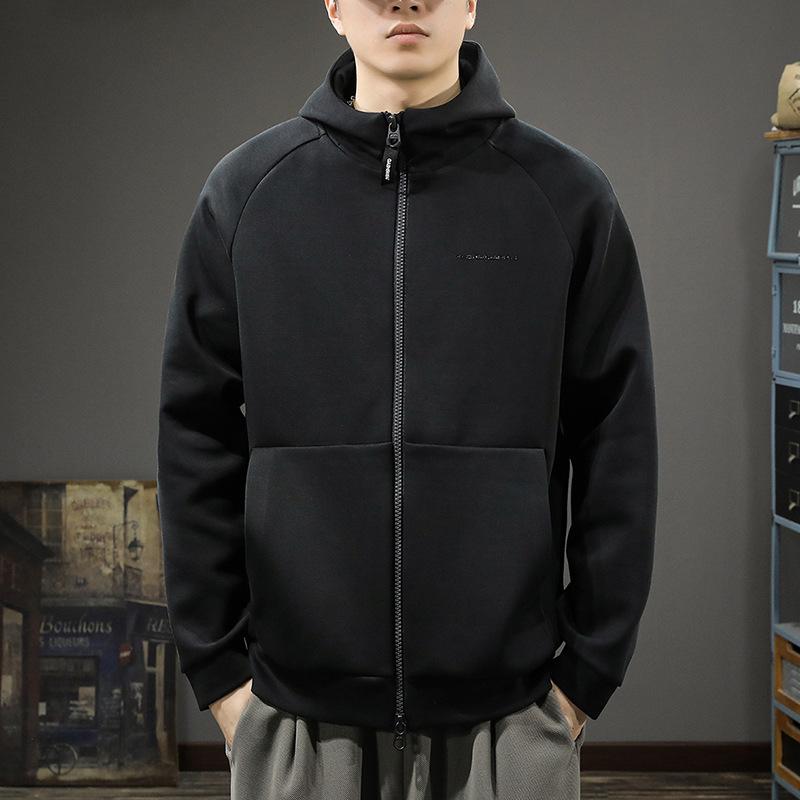 Высококачественный модный брендовый кардиган с капюшоном — фото 3