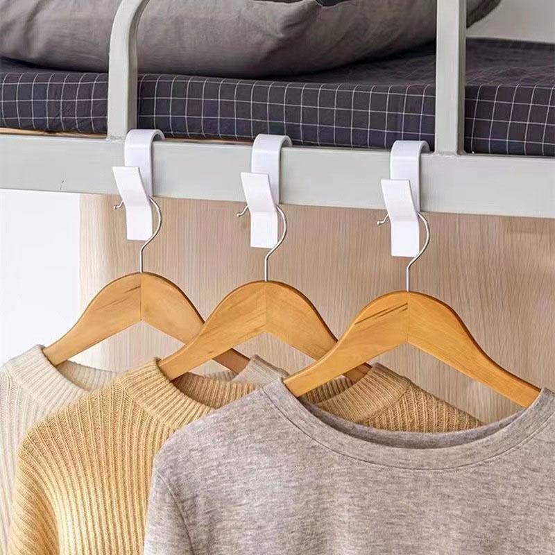 Kitchen bathroom heating bathroom creative transparent and strong plastic hooks no punching no nails S-shaped hooks S-hooks