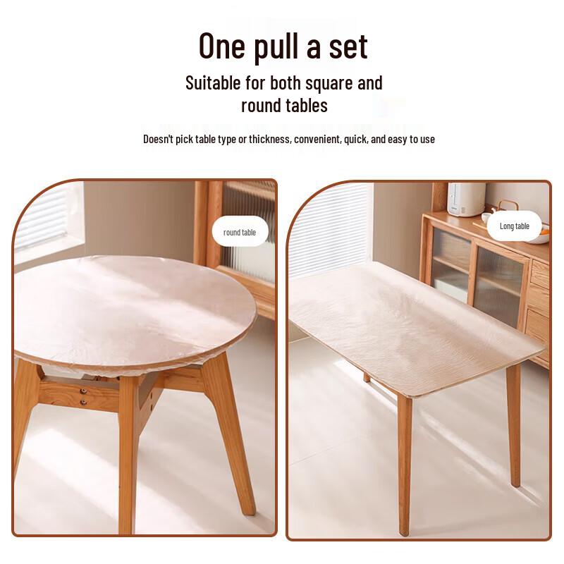 YOUAO Disposable Tablecloth 10-Piece Set