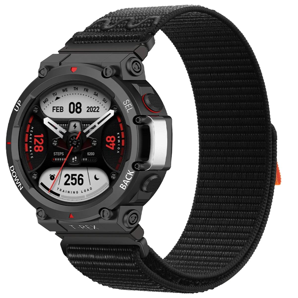 

Nylon Strap For Huami Amazfit T-REX 3 Smart Watch Band Women Men Bracelet For Amazfit T-Rex/Pro T-Rex 2Ultra Wristband Correa Amazfit T-REX 3