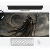 Large Gothic Grim Reaper Spirit Mage Game Mat Dark Fantasy Art Keyboard Mat Desk Accessories Tapis De Souris Alfombrillas Gaming