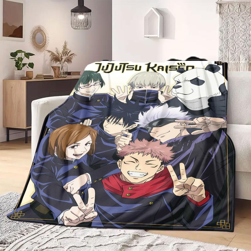 Nobara Kugisaki Hammer Flanell Decke Warm, Gemütlich, Geeignet für Schlafzimmer, Sofas, Betten, Stühle, Picknicks, Reisen