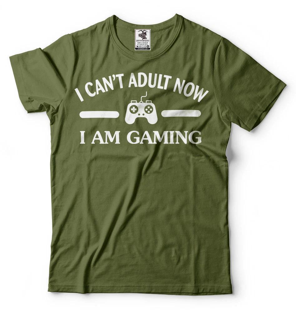 Gaming T-shirt Funny Gamer Gaming Console Gaming Video Games T-shirt Gift Tee L
