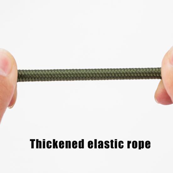 30/60/90/120CM 8MM Bungee-Seil mit Karabinerhaken Heavy Duty Outdoor Camping Wohnmobil Zelt Fahrrad Kajak Gepäck Fracht Elastische Spanngurte Seil