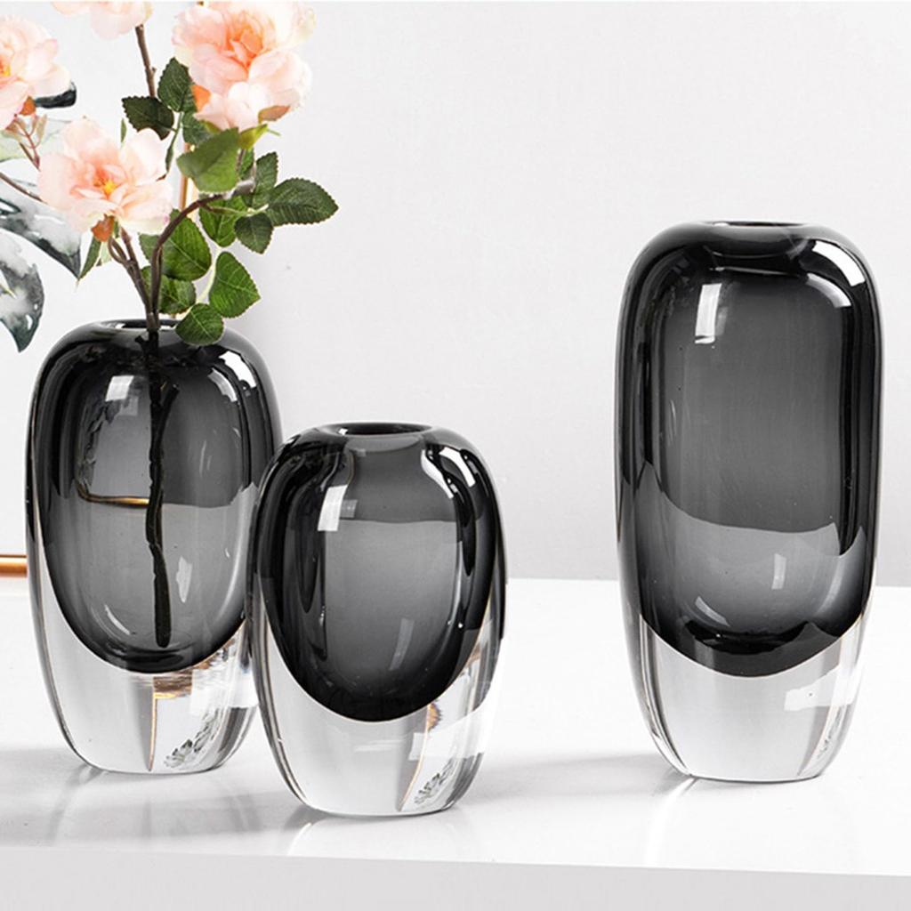 Transparante Glazen Vaas Kristallen Bloemen Hydroponische Vaas Moderne Binnenkamer Decoratie Decoratieve Vazen voor Woonkamer Tafeldecoratie