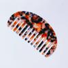 Pettini per capelli in acetato a denti larghi Antistatici Spazzola per capelli da massaggio Parrucchiere Colorato Salone di acconciatura Styling Accessori da viaggio