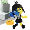 Anime ENA Dream BBQ Talking Game Plush Toy 25cm BBQ-Themed Gamer Cartoon Cute Stuffed Doll