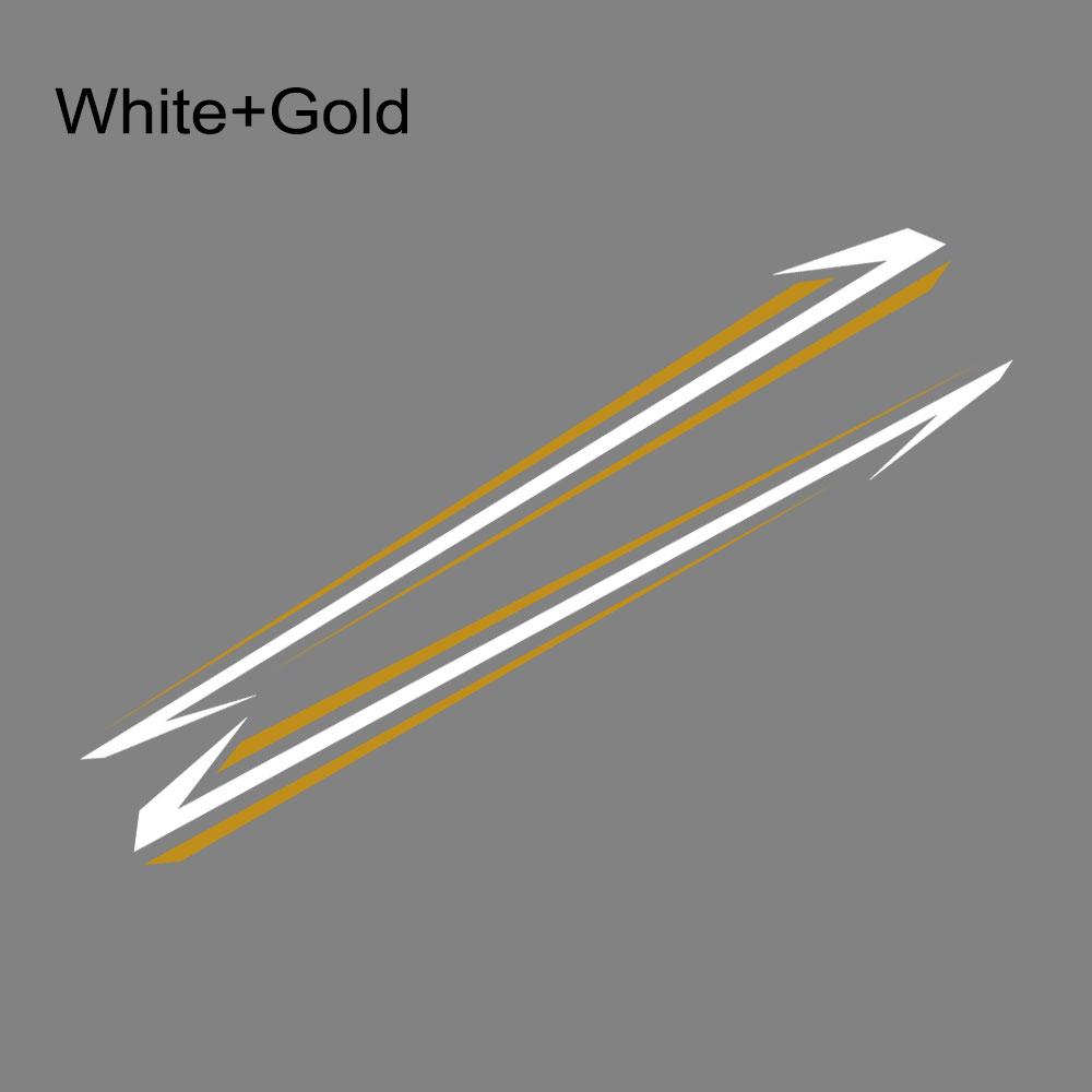 2PCS Car Door Side Stripes Stickers For Suzuki Swift Sport Styling Vinyl Decals Auto Body Tuning Decoration Stickers Accessories