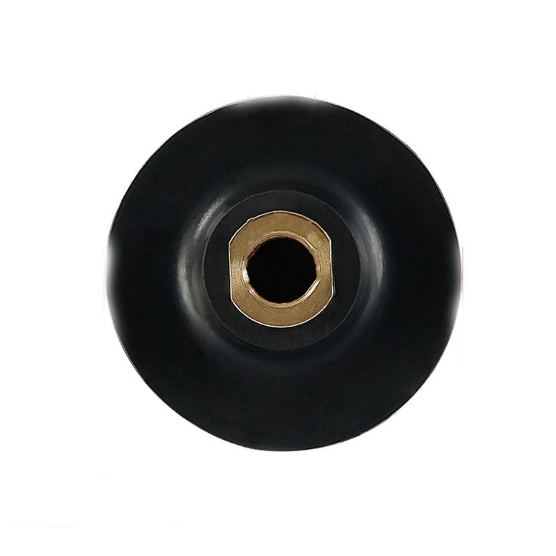 3Inch/4Inch Soft Rubber Backing Pad Polishing Grinding Disc Holder For Angle Grinder Grinding Machine