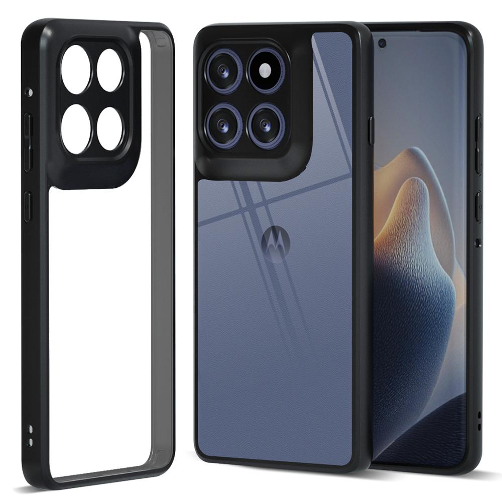 

IBMRS Чехол для Motorola Edge 60 Fusion 5G/Edge 60 5G Мягкая TPU рамка Жесткая PC задняя панель Противоударный чехол для телефона D