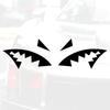 Car Antenna Mouth Styling Stickers Fashion Reflective Vinyl Decals Fin Antenna Decoration Sticker Accessories Tools