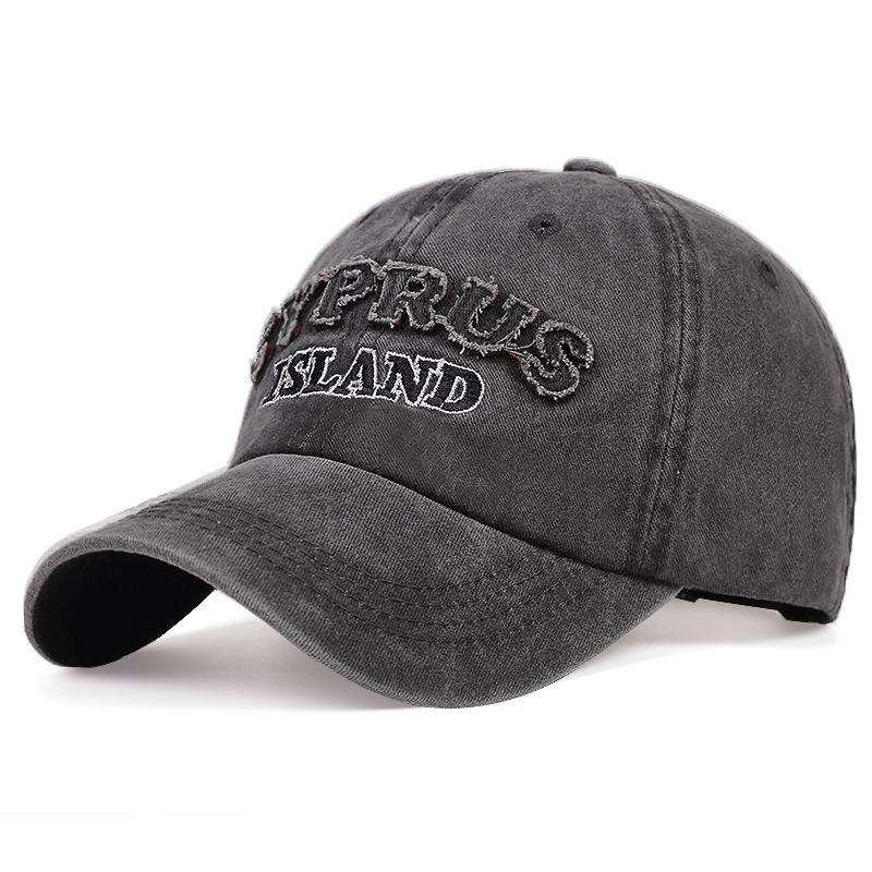 Retro Cap for Women Sunshade Peaked Caps Letter Unisex Outdoor Sunscreen Baseball Hat