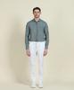 PANICALE Blue Lyocell Linen Washed Shirt