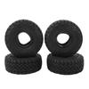 4pcs 1.9 Inch RC Crawler Wheel Tyre Shock Absorption RC Rubber Tyre Set for  for Redcat for Traxx