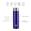 Edelstahl Wasserflasche 1000ml Für Büro Reise Fitnessstudio Nutzung Mit Auslaufsicherem Design Und Langlebiger Blauer Oberfläche