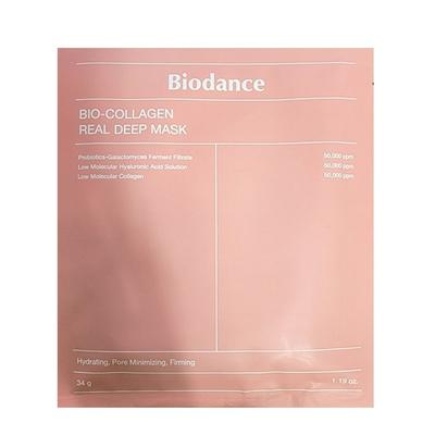 Biodance Bio Collagen Steamed Real Deep Mask 4 Sheets, 1 Piece, 4 Pieces