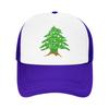 Christmas Lebanese Tree Lebanon Flag Mesh Baseball Caps Unisex Sport Sun Hat  Hats Adjustable Summer Trucker Hats