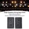 2PCS Iron Speaker Wiring Back Panel Audio Junction Box for 715 725 Stage Speakers Professional Stage