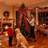 Christmas Tree Bow Satin 75 Inch Home Decor Oversized Bow Topper Christmas Tree Ornaments for Wedding Birthday Wall Front Door