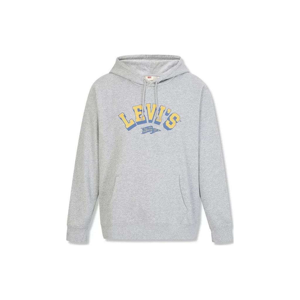 Levis Logo Graffiti Hoodie Men hoodies Gray A3797-0001