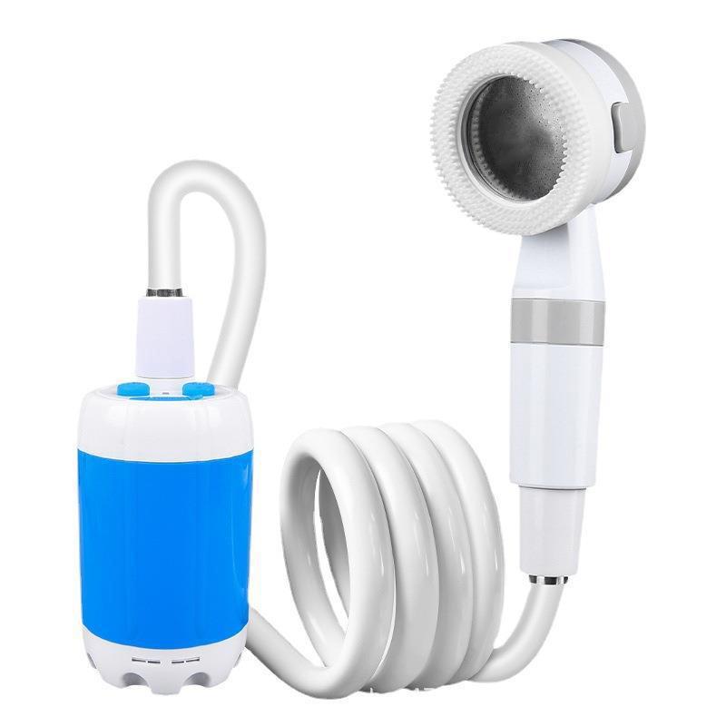 Portable Rechargeable Wireless Outdoor Shower Head & Pump for Camping and Construction