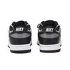 Nike Dunk Leather Coverage, Impact Resistance, Abrasion Resistant Low top Skateboard Shoes GS Black Gray CW1590-100(Team59- SBOX)