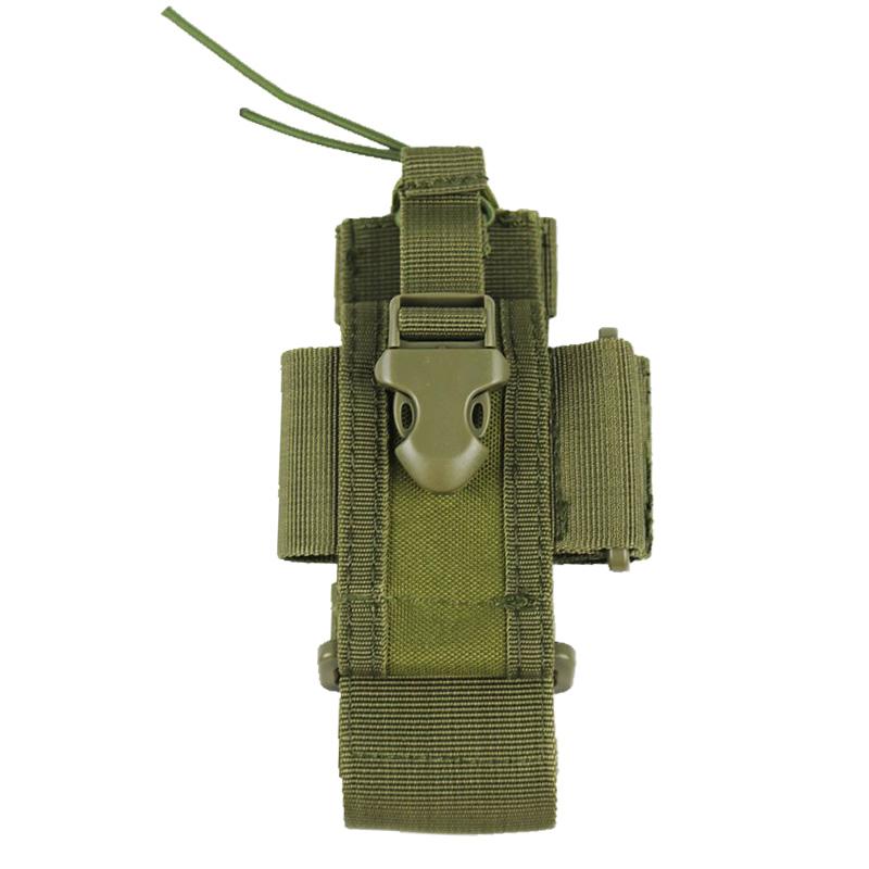 6 Style Tactical Molle Radio Holder Portable Walkie Talkie Pouch Case Radios Holster Bag Camping Hunting Accessories