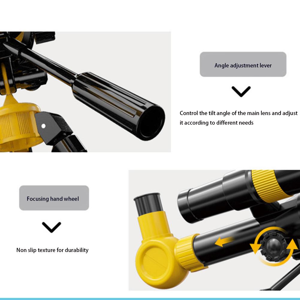 40 X Lens Portable Telescopes Multi-Coated Optics Kids Astronomy Telescope with Tripod for Adults Kids Astronomy for Gift