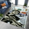 Tappeto Classico Scarface Tony Montana Movie Art per Camera da Letto Soggiorno Divano Decorazione Zerbino per Casa, Grande Tappeto Antiscivolo per Bambini