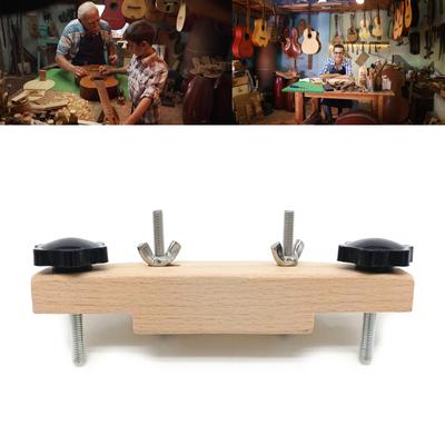 Gitarrenklemme Praktisch Holz Gitarrenbrücke Reparatur-Kits Einfache Installation Bedienung Musikinstrumenten Zubehör