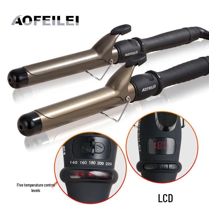 Professional Ceramic Curling Iron - 25, 28, 32 Mm - Large Wave Styling Tool