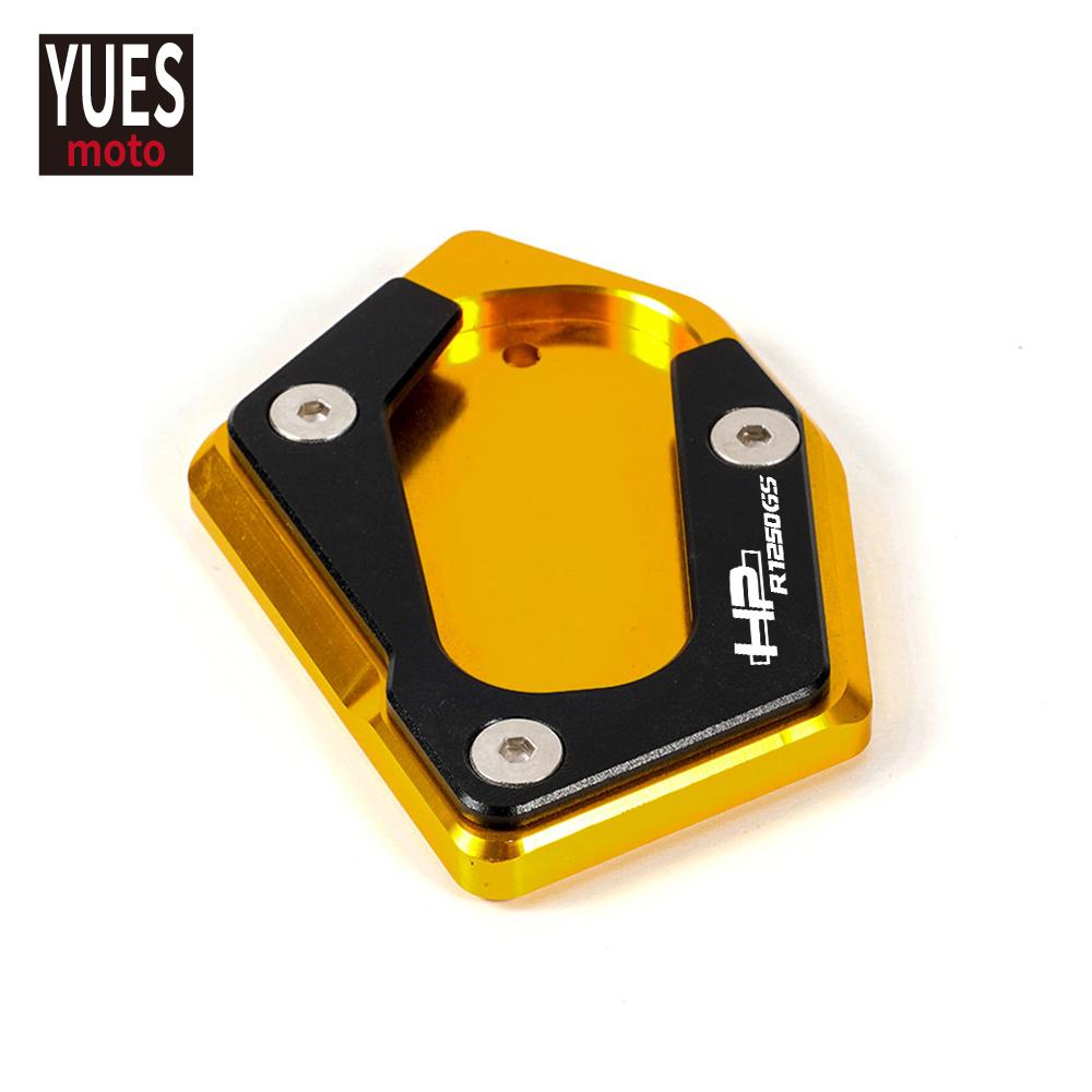 Motorcycle Accessories CNC Kickstand Side Stand Vergroter Plaat Extension Pad For BMW R1250GS HP Adv Adventure Low