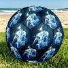 football player Print Size 5 Soccer Ball, PU Wear Resistant Football for Match Training and Daily Practice, Birthday Gift for Soccer Fans