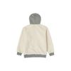 Vans Kurtka z kapturem na zamek błyskawiczny Patchwork Retro Męska Bluzki Off-White VN000FBX3KS