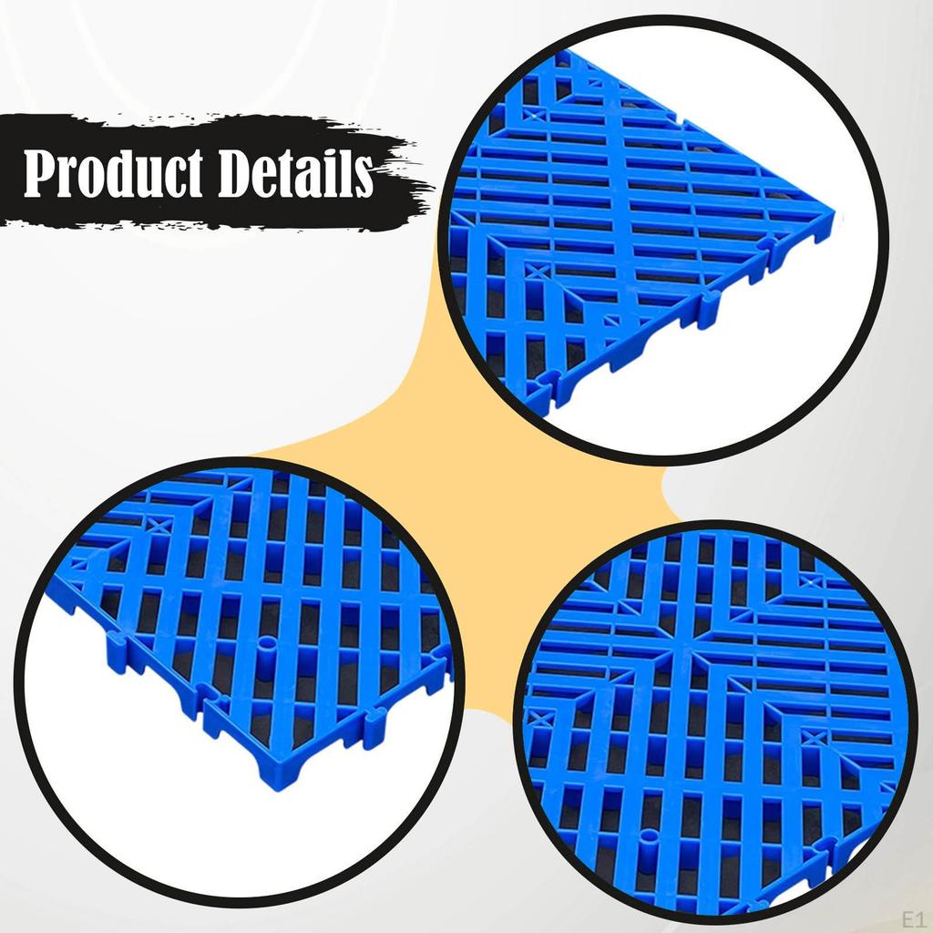 Atmungsaktive, Verschleißfeste Bodenmatte für Lagerung, Balkone, Kleiderschränke und Außenküchen